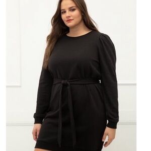 Elegant Black Mini Dress